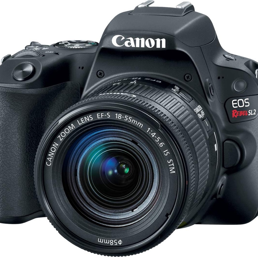 Canon EOS Rebel SL2 Black DSLR Camera